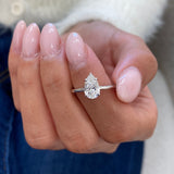 Camille Engagement Ring 1.16 Carat White Gold