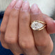 Clotilde Engagement Ring 2.5ct TCW, 14K Gold