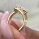 Clotilde Engagement Ring 2.5ct TCW, 14K Gold
