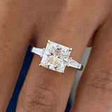 Gertrude Engagement Ring 3.30 Carat Two-Tone Gold