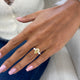 Honorine Engagement Ring 2.3ct TCW, 14K Gold
