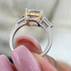 Inaya Engagement Ring 3.3ct TCW, 14K Gold