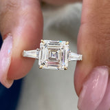 Inaya Engagement Ring 3.3ct TCW, 14K Gold