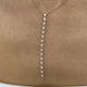 Diamond Lariat Necklace 0.9 ct Rose Gold