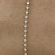 Diamond Lariat Necklace 0.9 ct Rose Gold