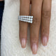 Ring 3ct TCW, 14K Gold