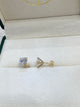 Diamond Stud Fashion Earrings 4 ct Yellow Gold
