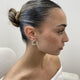 Diamond Hoop Earrings 2.9 ct Yellow Gold