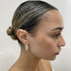 Diamond Dangle Earrings 3.5 ct Yellow Gold