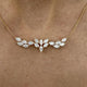 Diamond Pendant Necklace 2.1 ct Yellow Gold