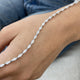 Diamond Tennis Bracelet 2.8 ct White Gold