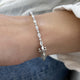 Diamond Bangle Bracelet 1.40 ct White Gold