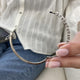 Diamond Bangle Bracelet 1.40 ct White Gold