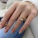 Diamond Wrap Ring 0.4 ct Yellow Gold