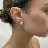 Diamond Stud Earrings 2.1 ct Yellow Gold