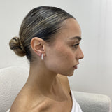 Diamond Drop Earrings 0.9 ct White Gold
