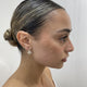 Diamond Dangle Earrings 1.5 ct Yellow Gold