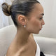 Diamond Dangle Earrings 1.5 ct White Gold