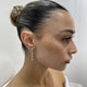 Diamond Drop Earrings 0.55 ct TCW, White Gold