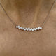 Diamond Pendant Necklace 1.7 ct White Gold