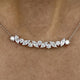 Diamond Pendant Necklace 1.7 ct White Gold
