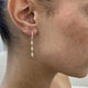 Diamond Drop Earrings 0.6 ct Yellow Gold