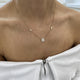 Diamond Pendant Necklace 1.2 ct Yellow Gold