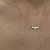 Diamond Pendant Necklace 0.5 ct Yellow Gold