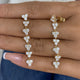 Diamond Drop Earrings 3 ct Yellow Gold