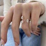 EK10070R01-R6.5 Ring 1.3 ct TCW , Solid Gold 14k