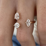 EK10070R01-R6.5 Ring 1.3 ct TCW , Solid Gold 14k