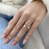 EK10070R01-R6.5 Ring 1.3 ct TCW , Solid Gold 14k