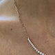 Diamond Chain Necklace 2.2 ct Rose Gold