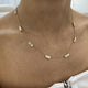 Diamond Chain Necklace 2.8 ct Yellow Gold