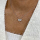 Diamond Pendant Necklace 1.5 ct White Gold
