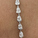 Diamond Tennis Bracelet 3.30 ct White Gold