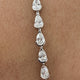 Diamond Tennis Bracelet 3.30 ct White Gold