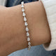 Diamond Tennis Bracelet 3.30 ct White Gold