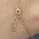 Diamond Link Bracelet 0.9 ct Yellow Gold