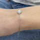 Diamond Chain Bracelet 0.40 ct White Gold