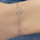 Diamond Chain Bracelet 0.40 ct White Gold