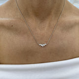 Diamond Pendant Necklace 0.5 ct White Gold