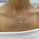 Diamond Pendant Necklace 0.5 ct White Gold