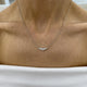 Diamond Pendant Necklace 0.5 ct White Gold