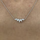 Diamond Pendant Necklace 0.5 ct White Gold
