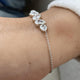Diamond Chain Bracelet 1.90 ct White Gold