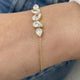 Diamond Chain Bracelet 1.90 ct Yellow Gold