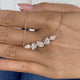 Diamond Pendant Necklace 2 ct Rose Gold
