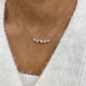 Diamond Pendant Necklace 2 ct Rose Gold