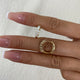 Diamond Hoop Earrings 1.2 ct Yellow Gold